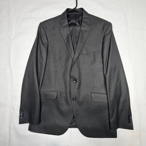 Suit Kenneth Cole Reaction Men's Techni-Cole Slim-Fit GUNMETAL Size 42R (36x29)
